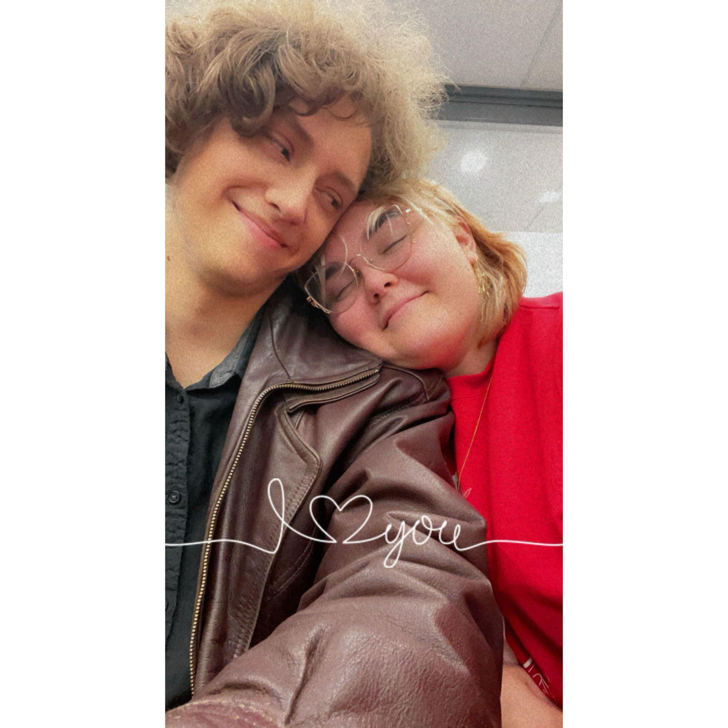 Frank visiting Olivia at OU- 2022