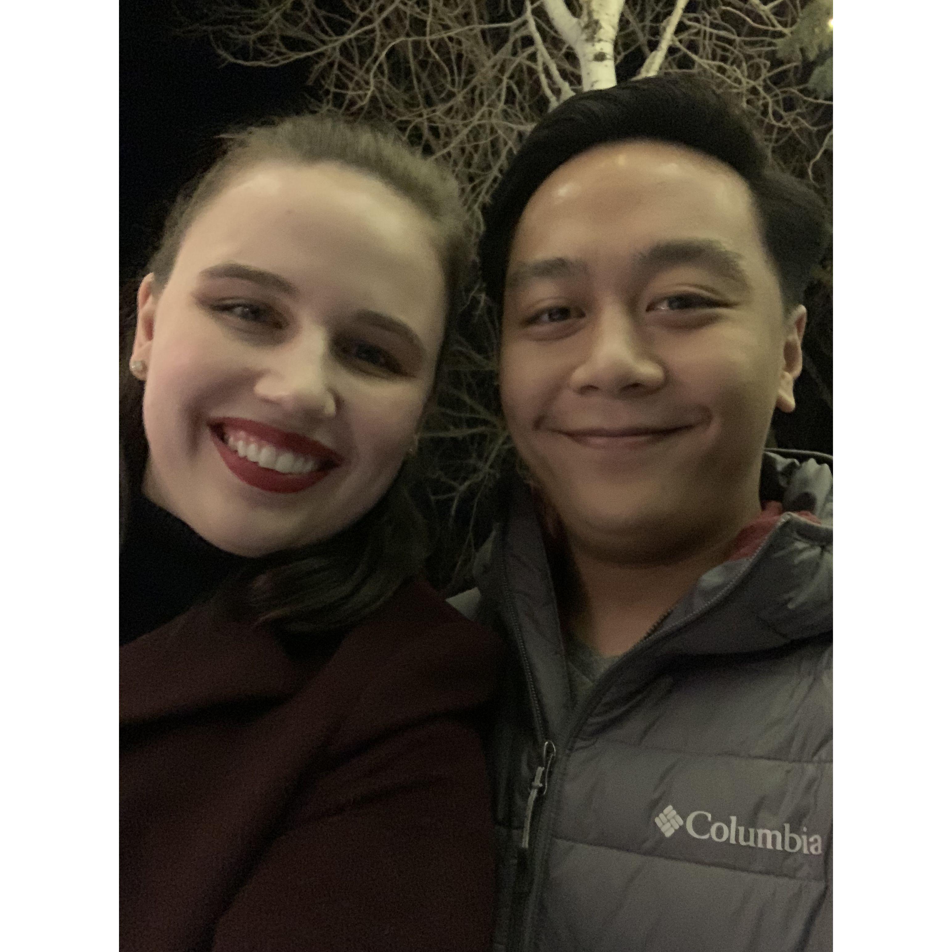 February 2022
We celebrated our fourth anniversary together.