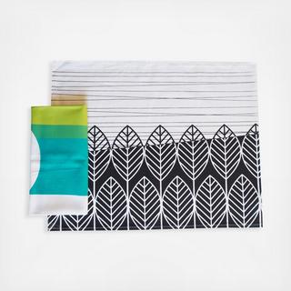 Horizon Green Placemat Set of 4