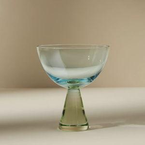 Ramona Coupe Glasses, set of four, Sky
