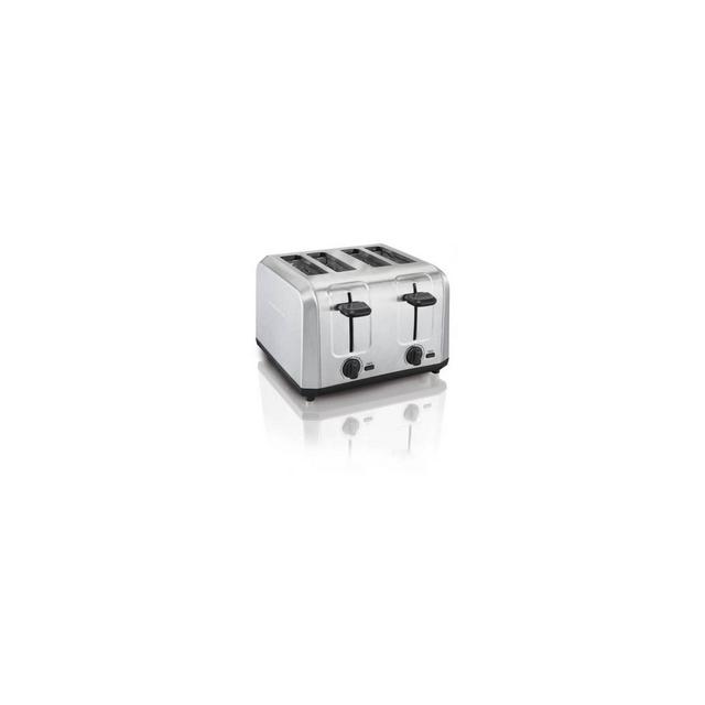 Hamilton Beach 4 Slice Toaster Brushed Stainless Steel - 24910