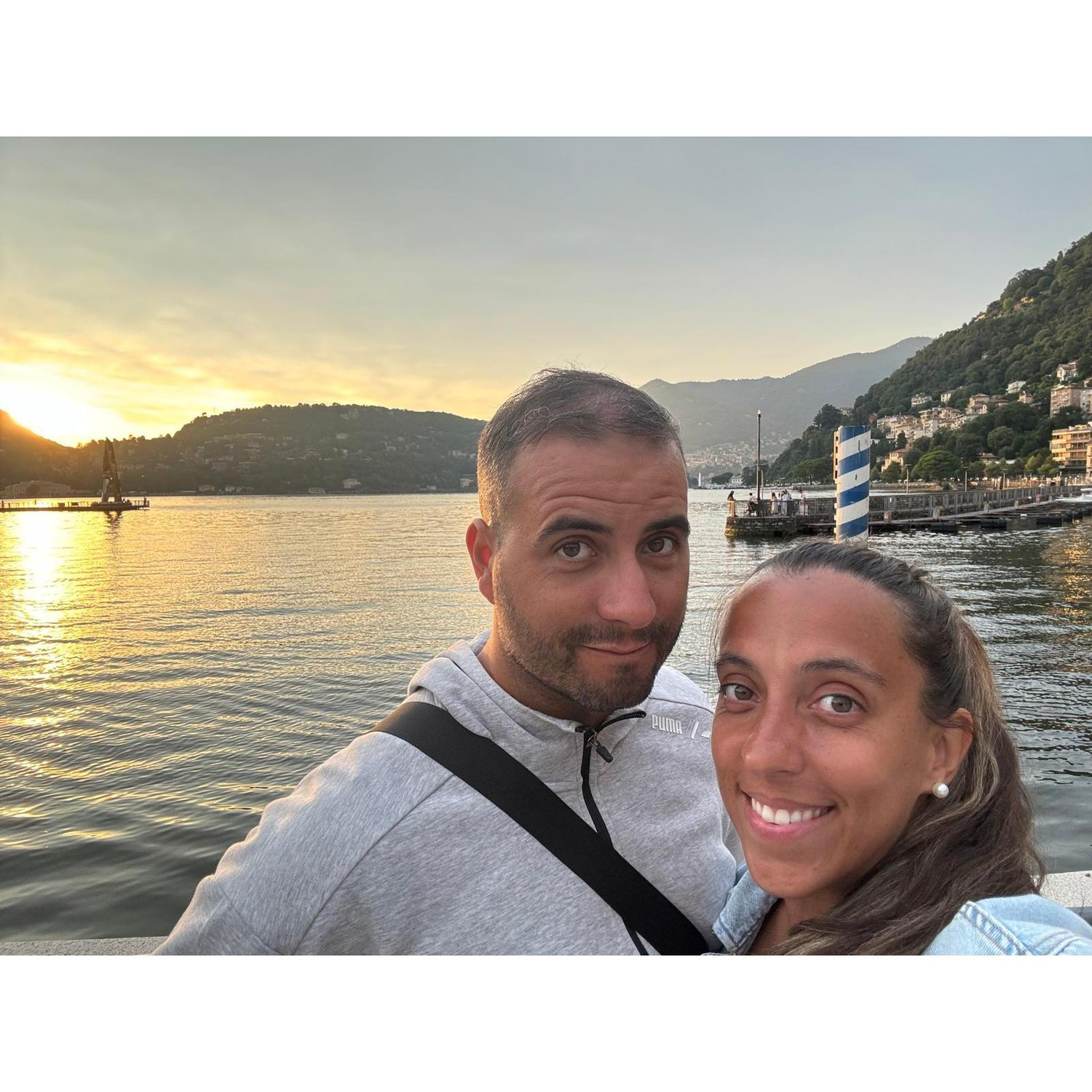 Nós no Lago de Como e sem dúvida que parece retirado de um filme do James Bond