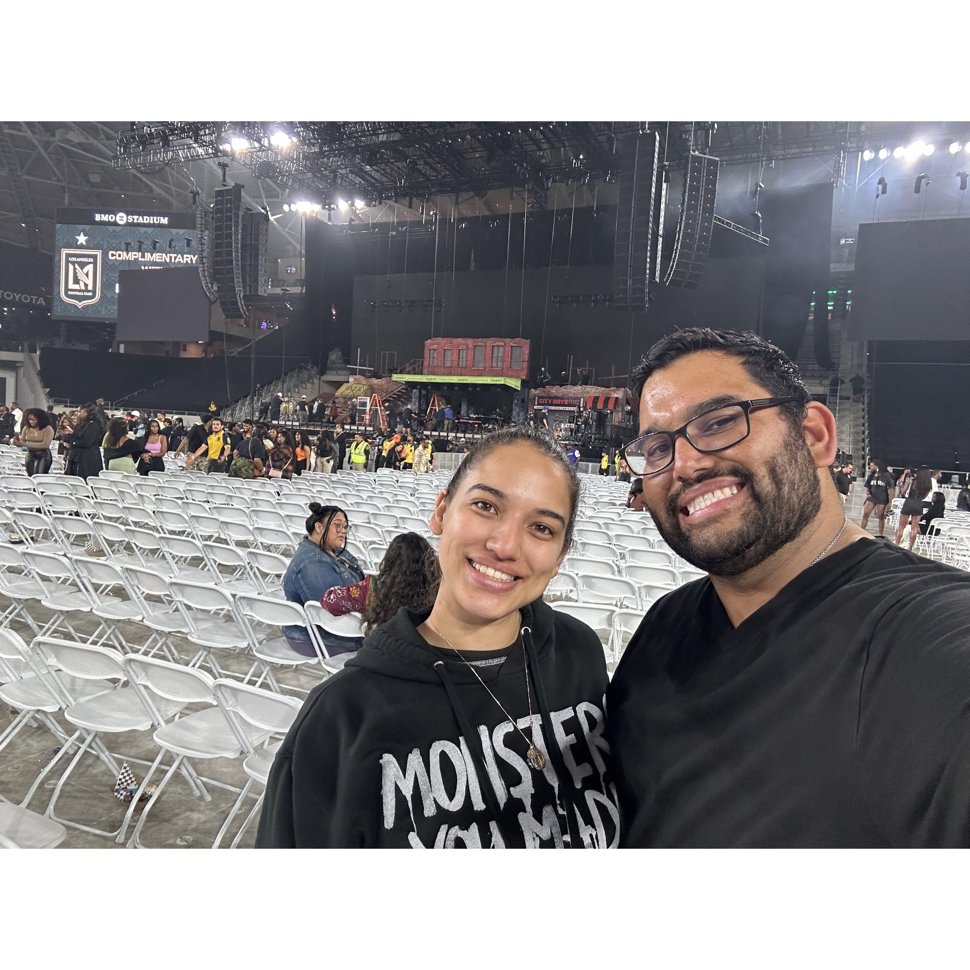 Our first concert together!
