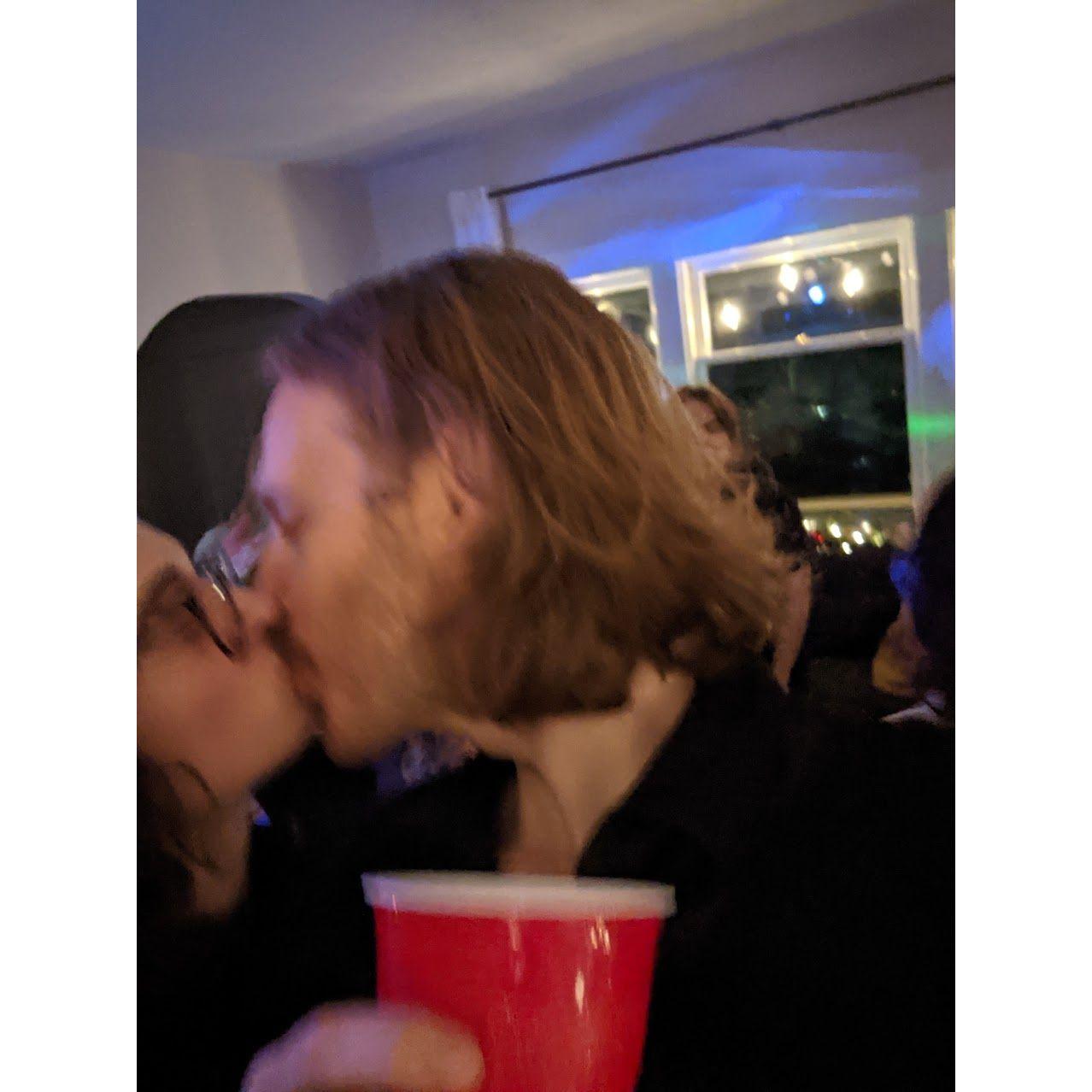 NYE 2022, also marked one year together!