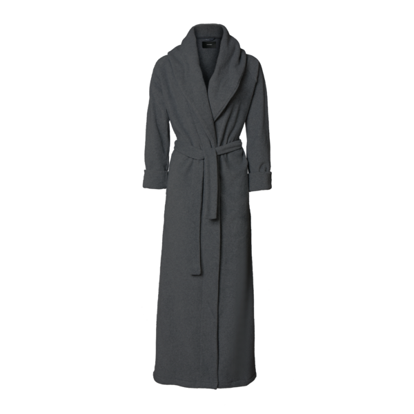 MOUNT EVEREST / FLEECE BATHROBE (dark grey)