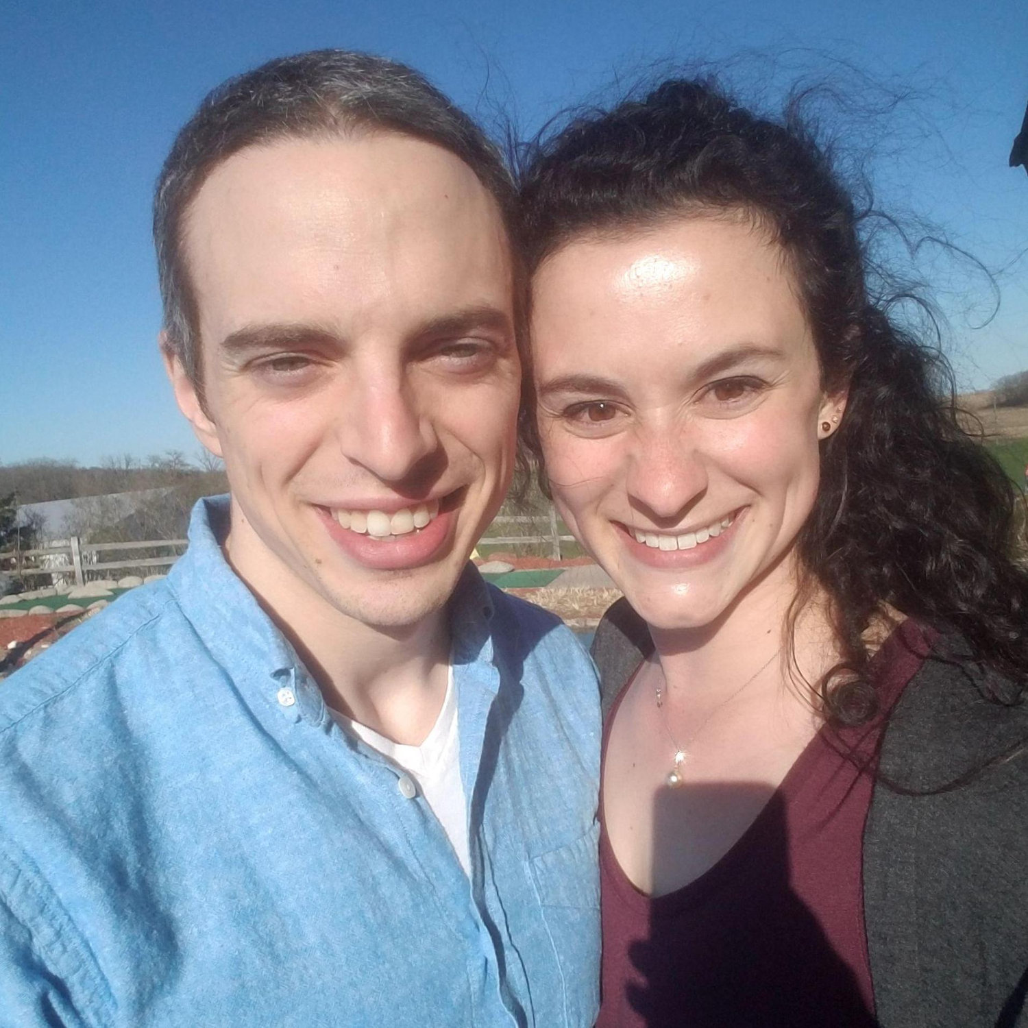 Mini golf date on the day we officially became a couple
