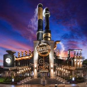 Desserts at The Toothsome Chocolate Emporium