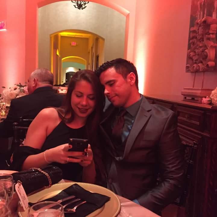 First wedding we attended together.