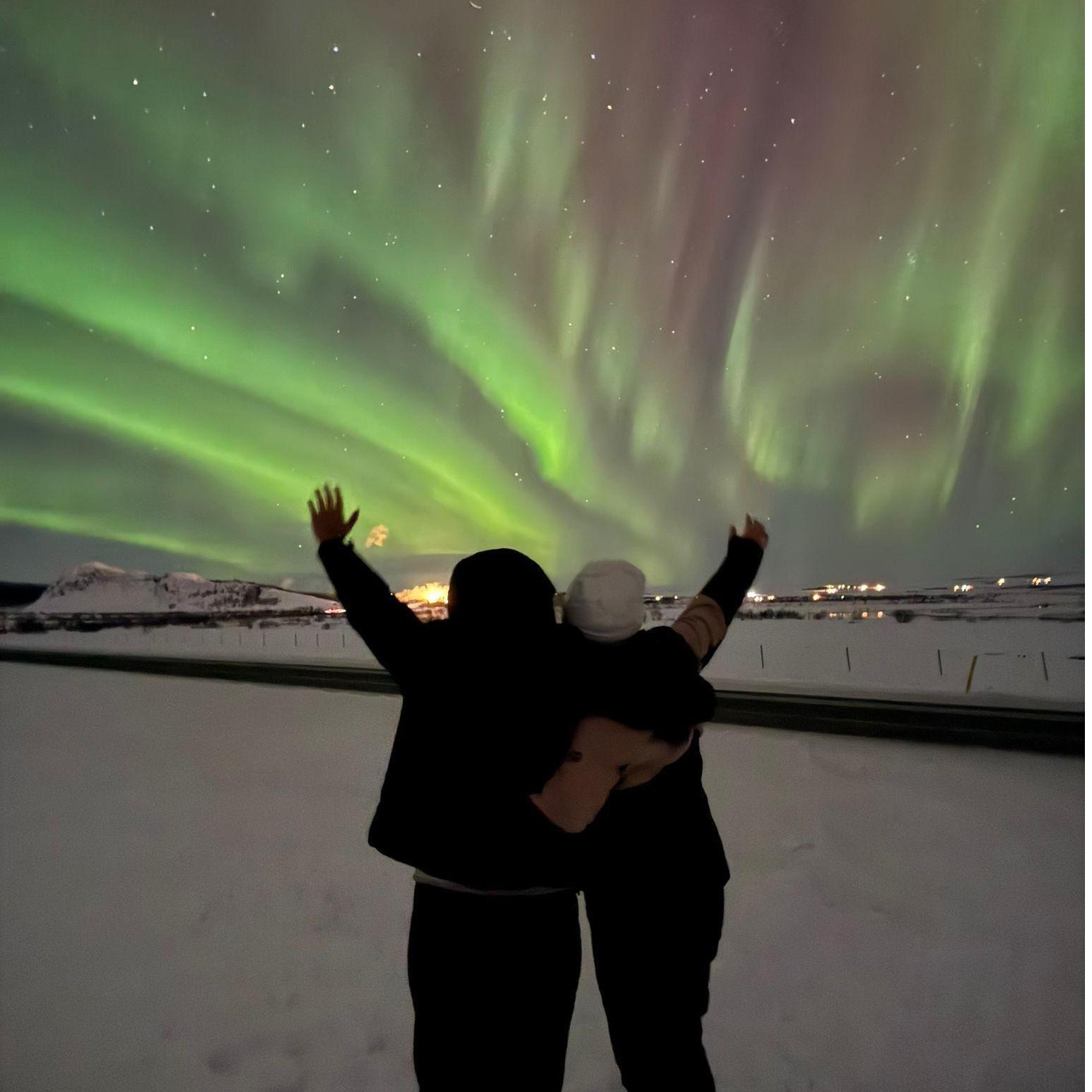 Northern Lights in Iceland, 28th January 2025