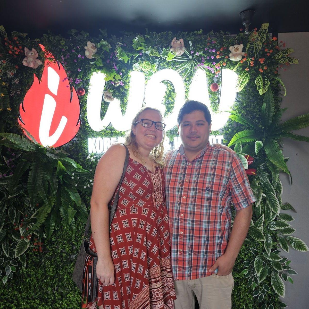 We love going out to eat