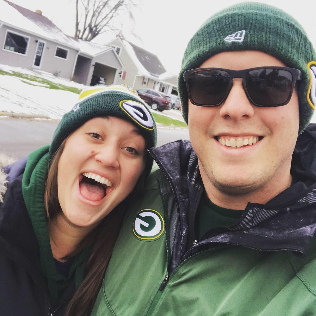 Annual Packers home game! Go pack go!