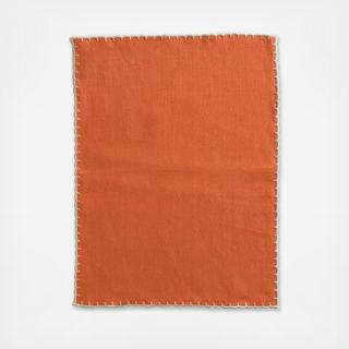 Whipstitch Placemat with Stitched Edges