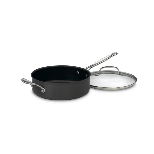 Cuisinart Chefs Classic Hard Anodized 3.5-Qt. Saute Pan w/ Helper Handle and Cover