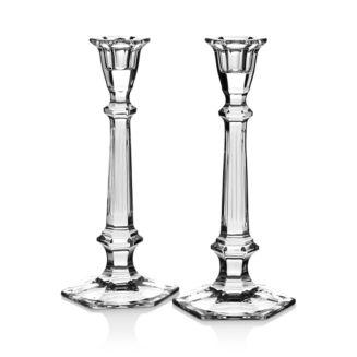 William Yeoward Crystal Candlesticks, Set of 2