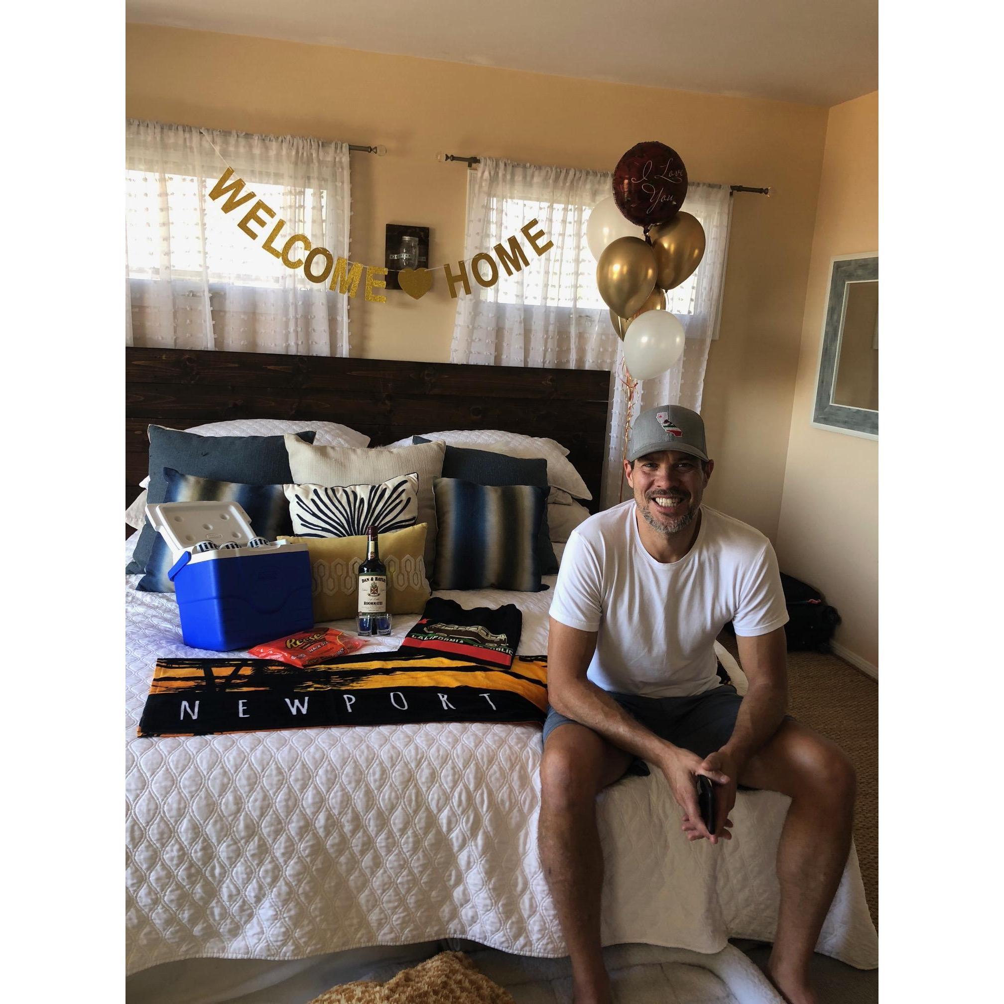 Dan's big move to California