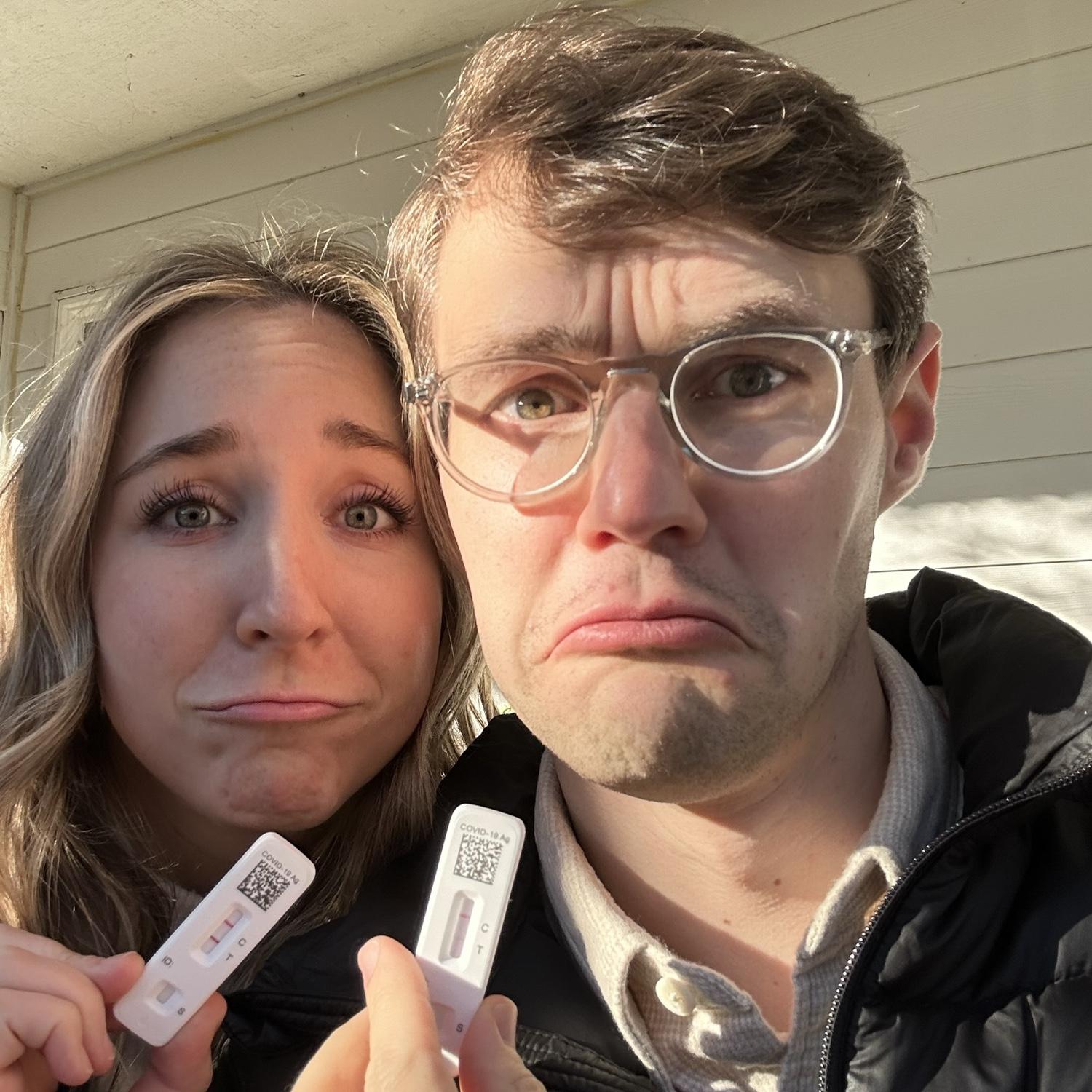 We both got Covid on Thanksgiving 😷