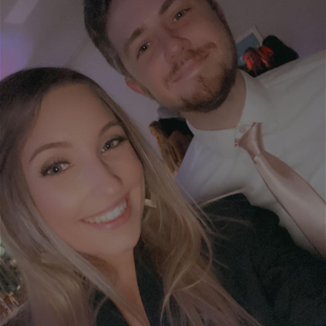 One of the many times Christopher accompanied Kaitlin to her sorority date parties!