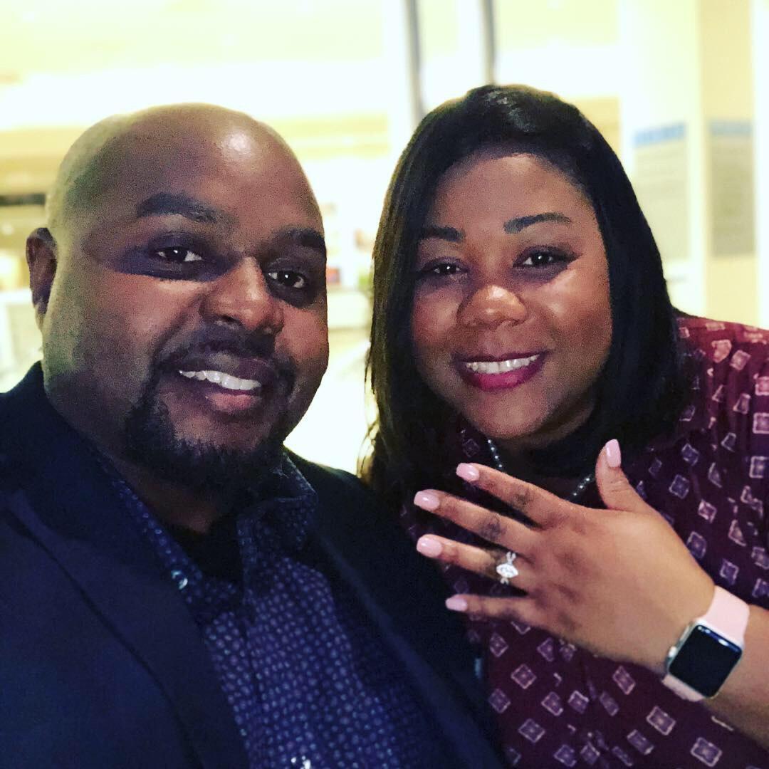 The night we got engaged! 
March 22, 2019