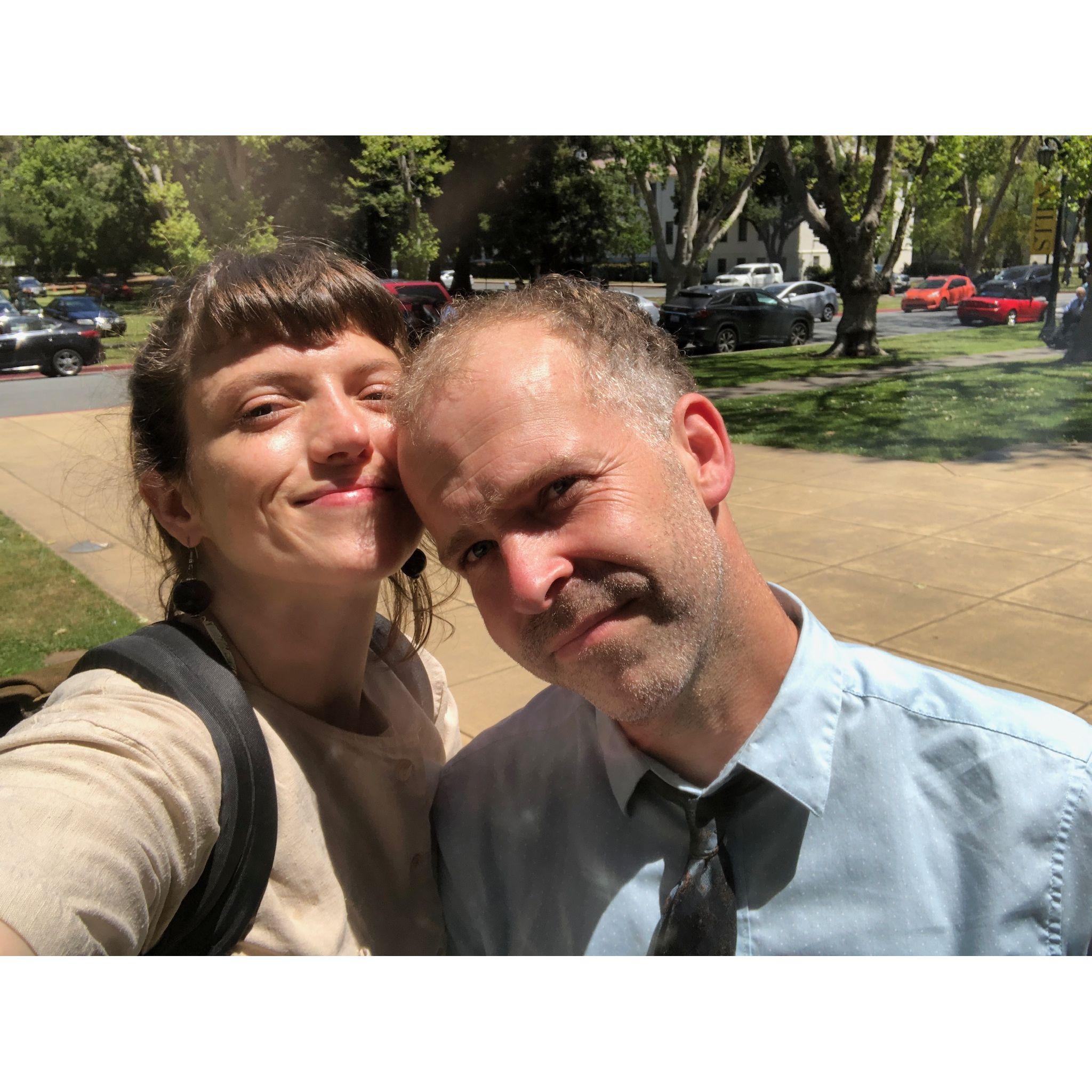 Graduation Day at Mills College. Oakland, California. 2022