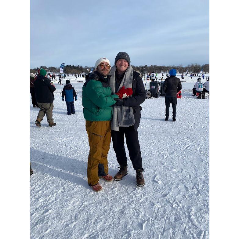 All bundled up in -5° weather - Minneapolis, MN, January 2023