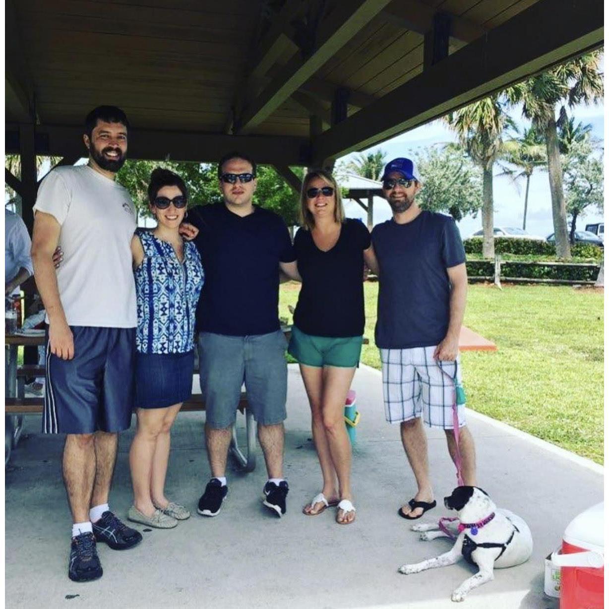 beach bbq w/ Dave , Nicole and Tyler