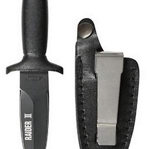 Rothco Raider II Boot Knife, Black Matte