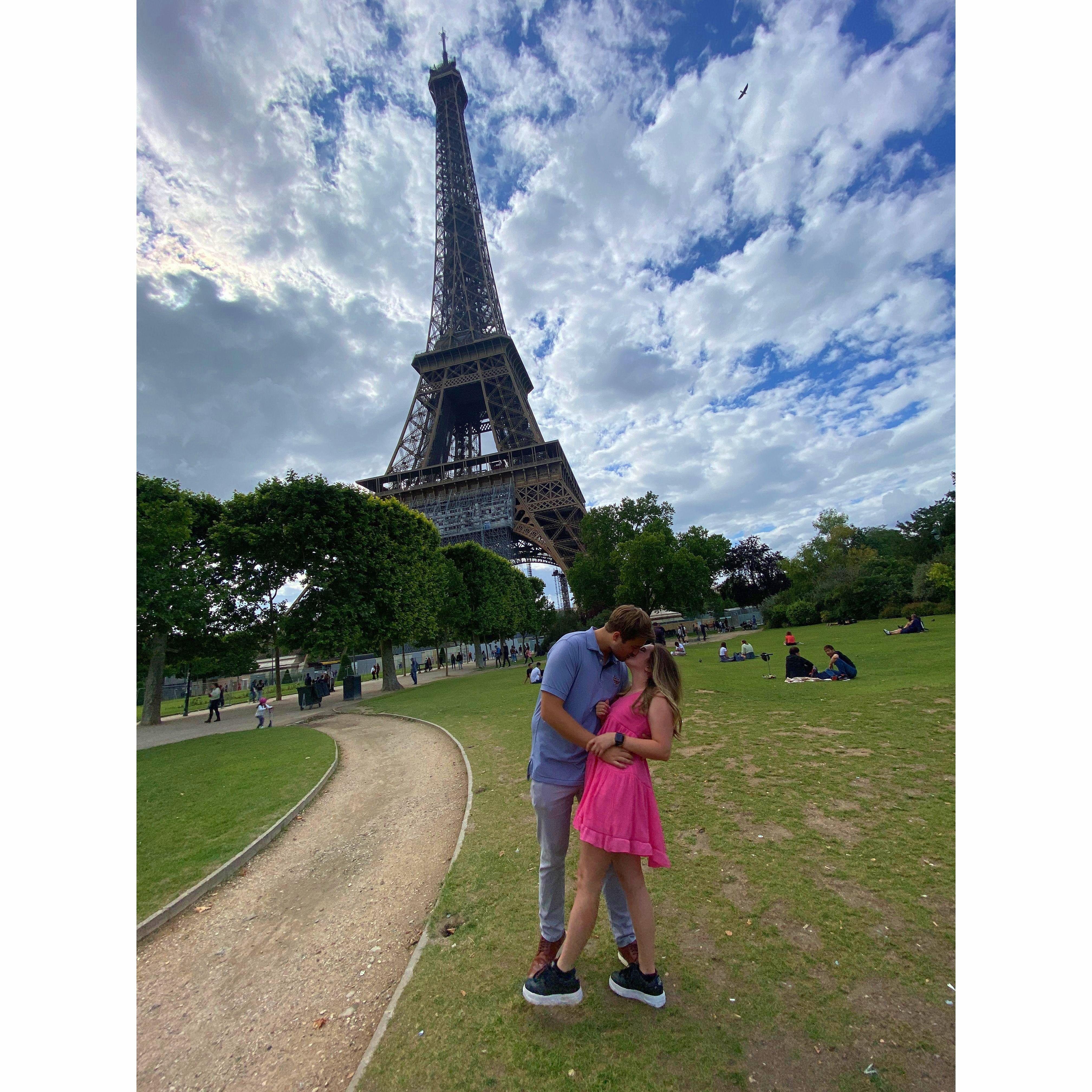 Of course, the City of Love was on the list!