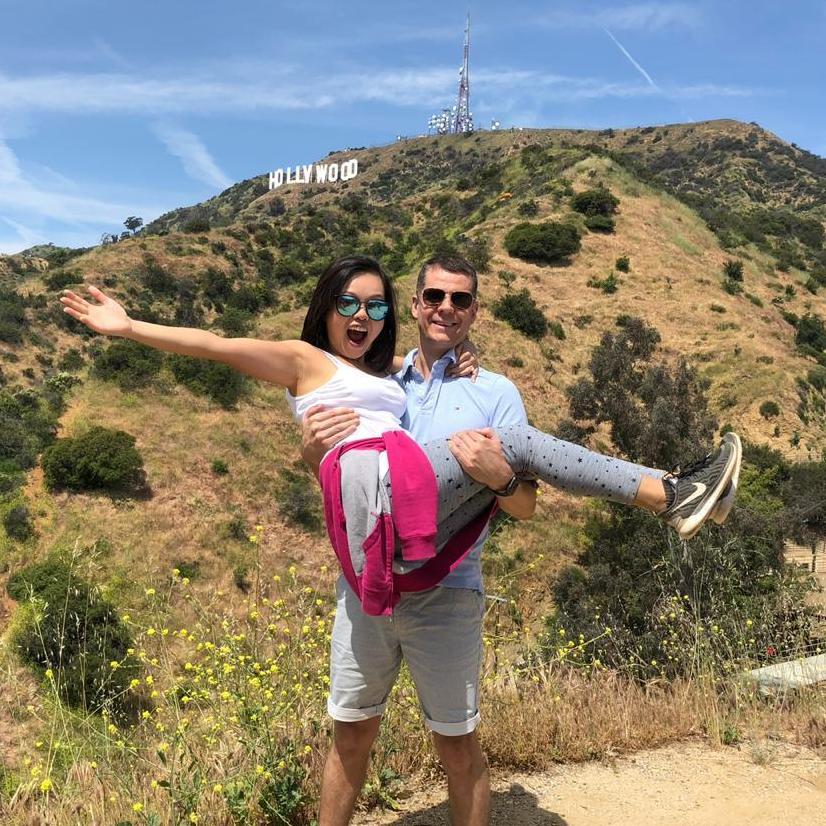 Hiking the Hollywood Hills in Los Angeles (Apr-2019)