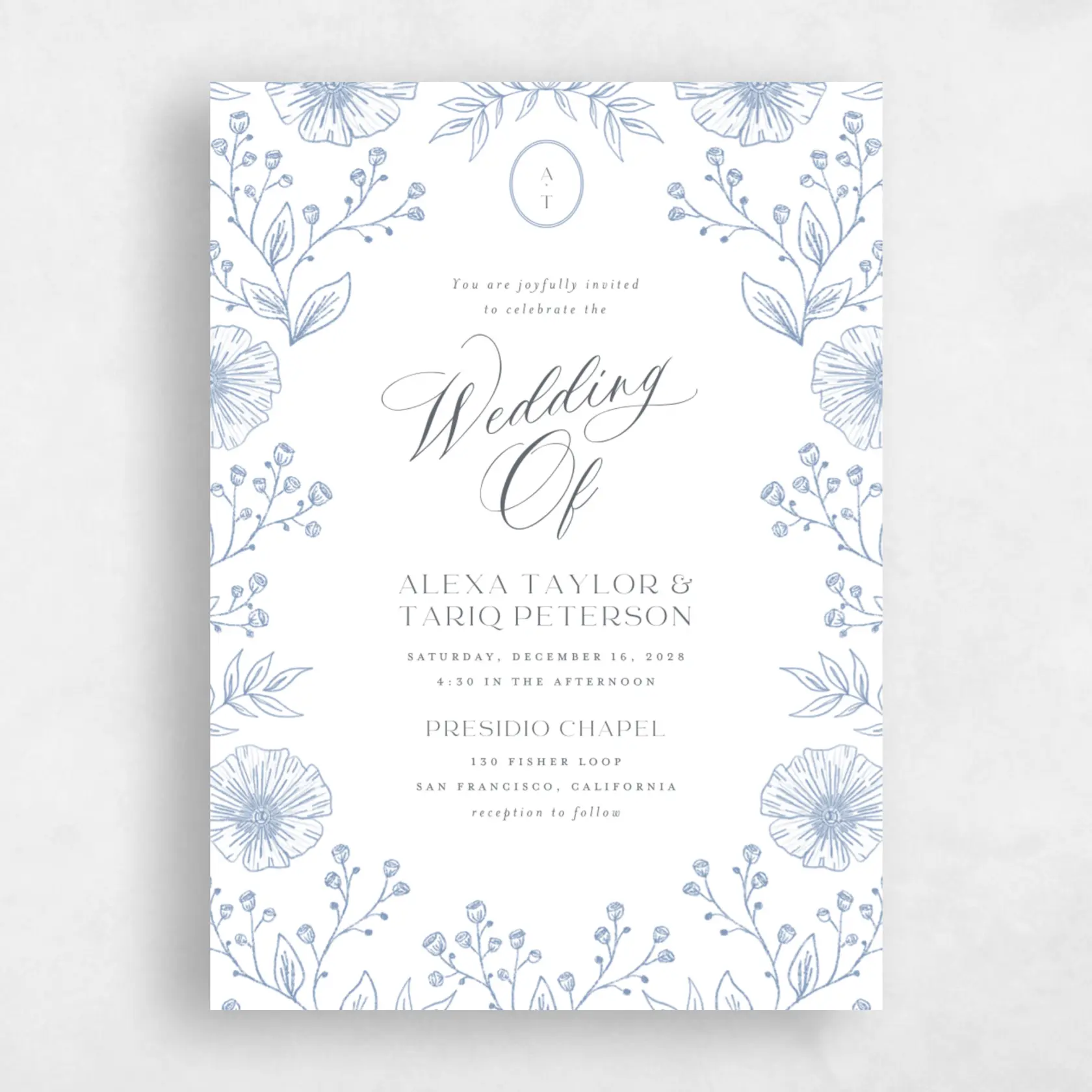 Invitation - Gavina Portrait preview