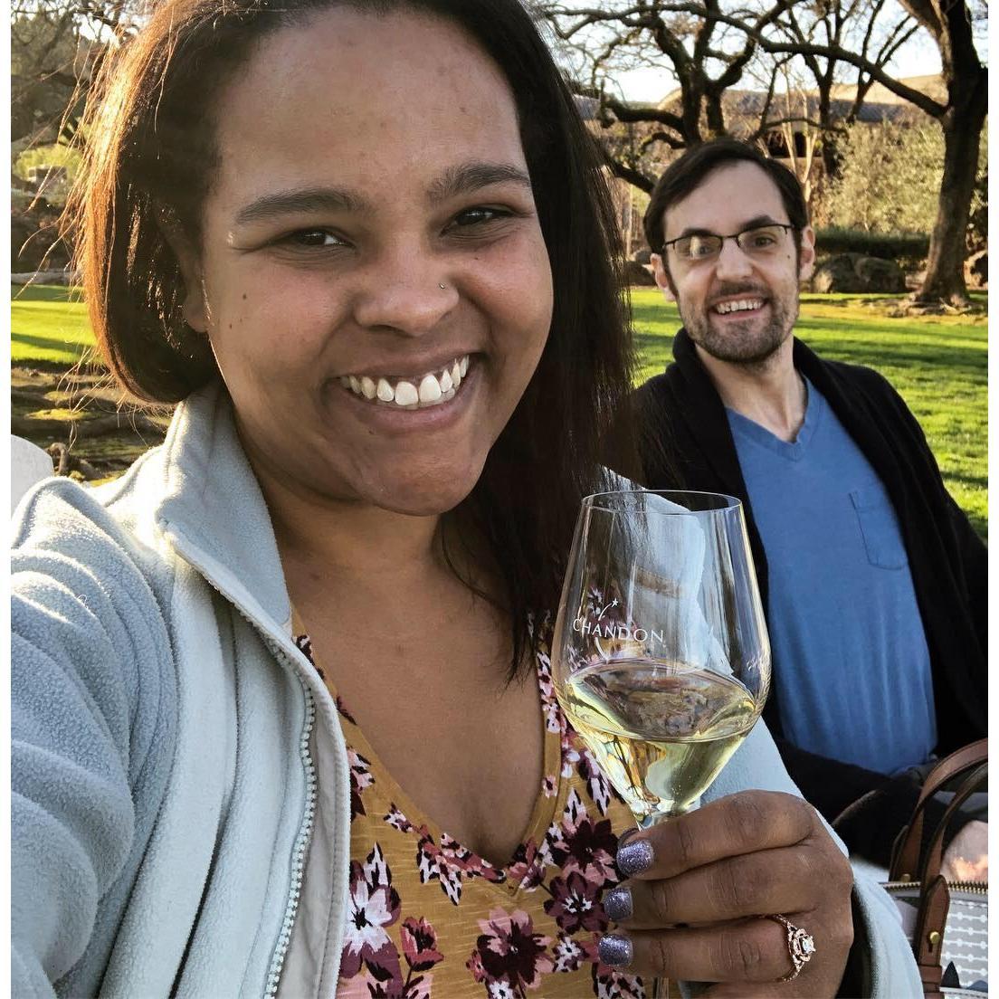 The bubbles keep flowing at Chandon in Napa Valley.