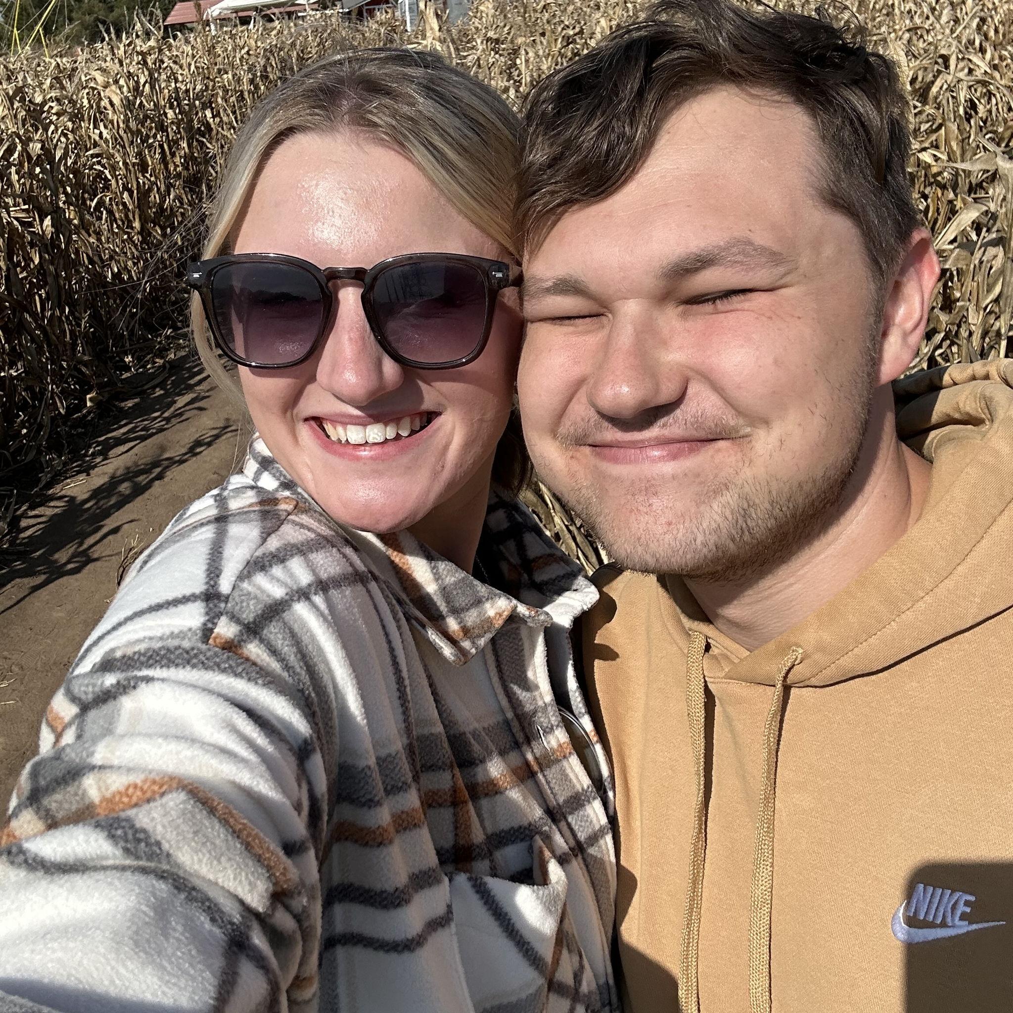 Long distance was not for us, close in person and in hearts!