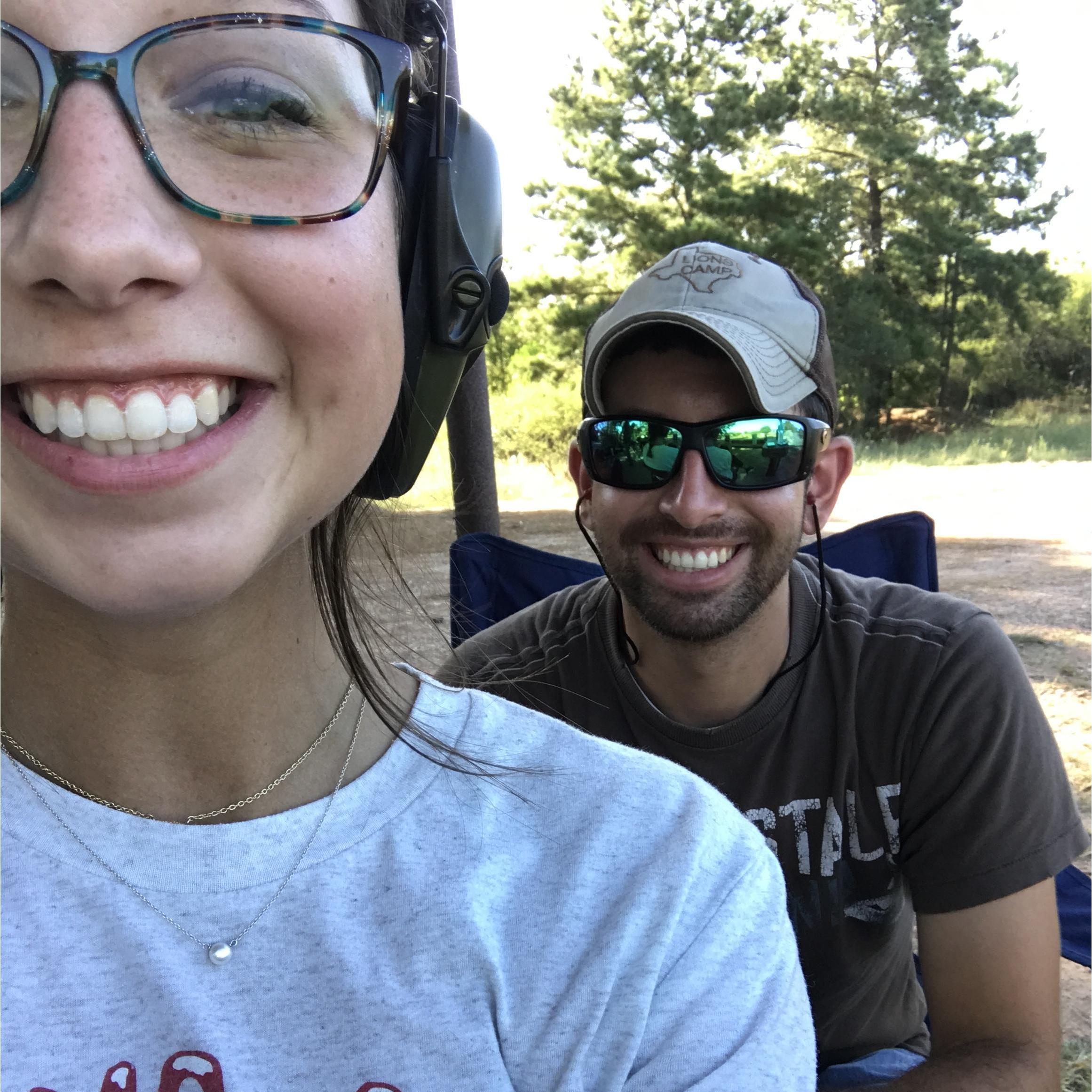 Our first shooting date!