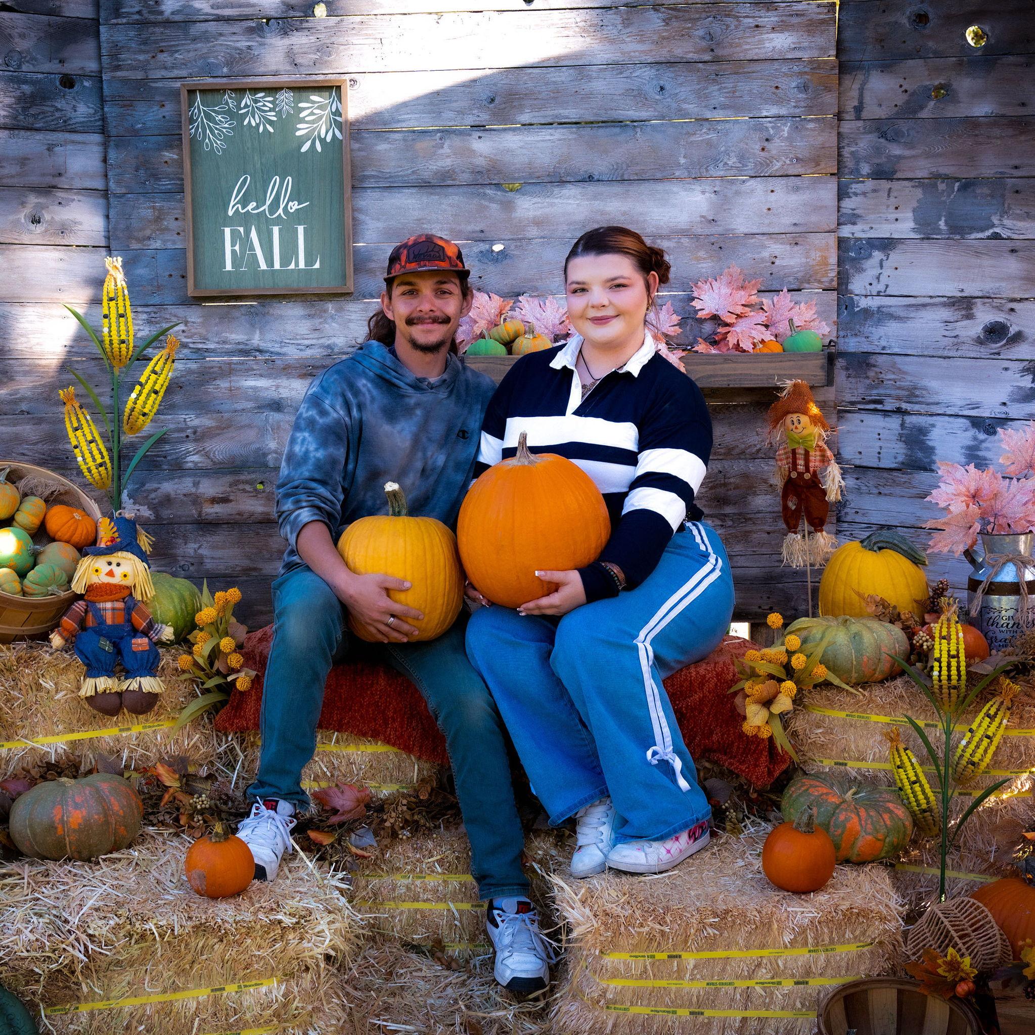 The first pumpkin patch we went to.