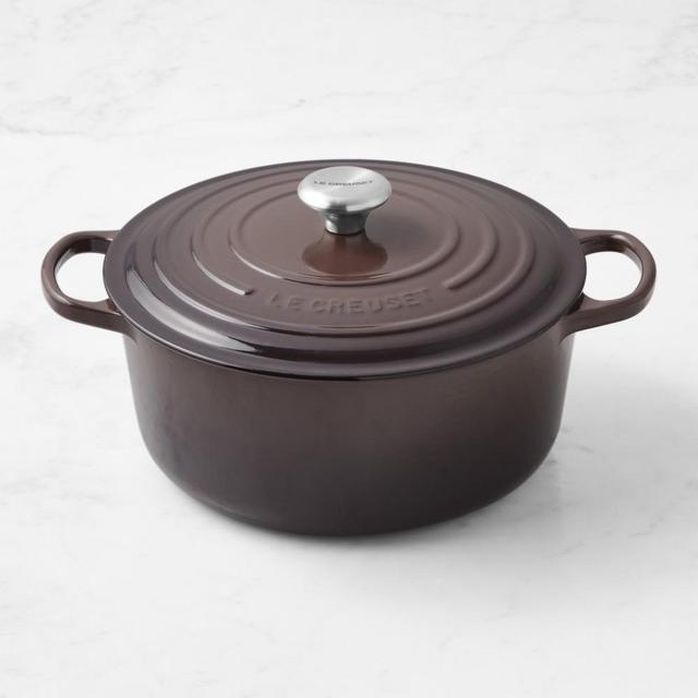 Le Creuset Signature Enameled Cast Iron Dutch Oven, 7 1/4-Qt., Ganache