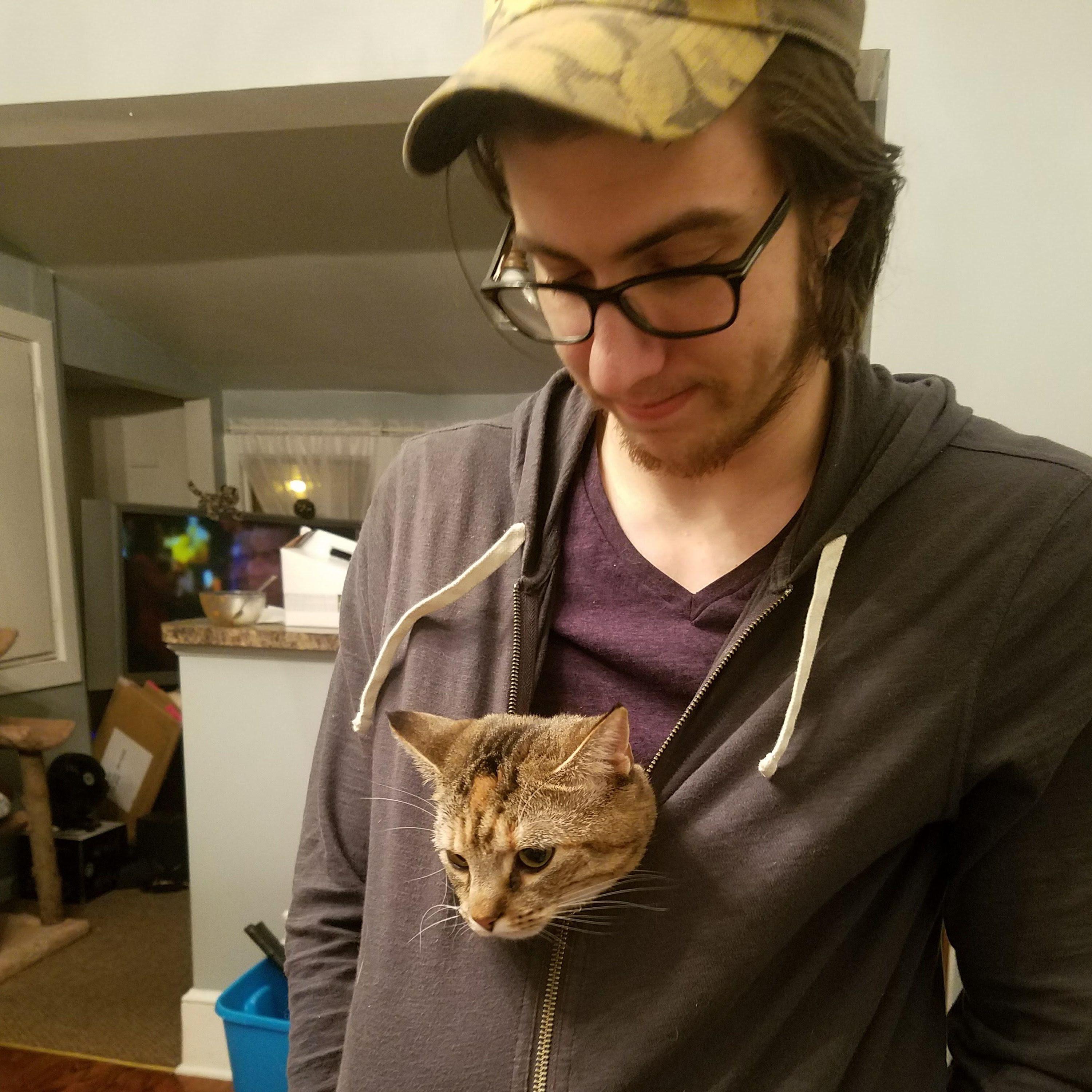 August 2016: Andrew & Zazie Cat begin their complicated relationship