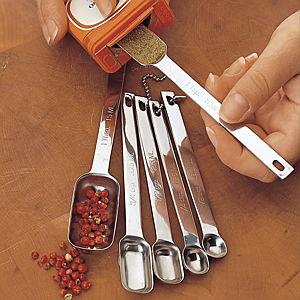 Lee Valley Spice Jar Measuring Spoons