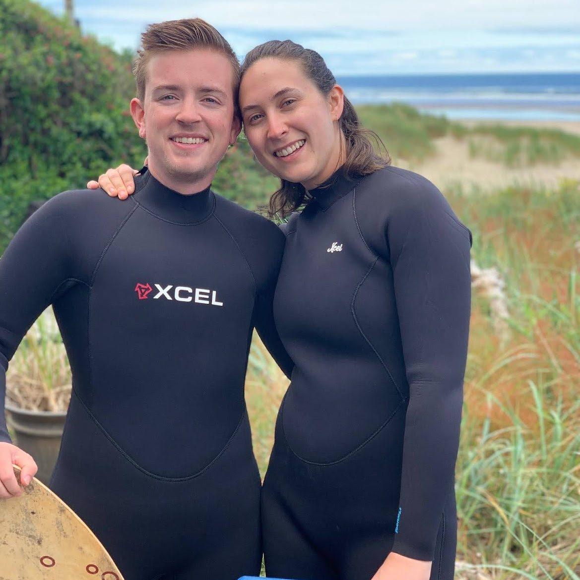 Turns out the ocean is cold in Oregon!
