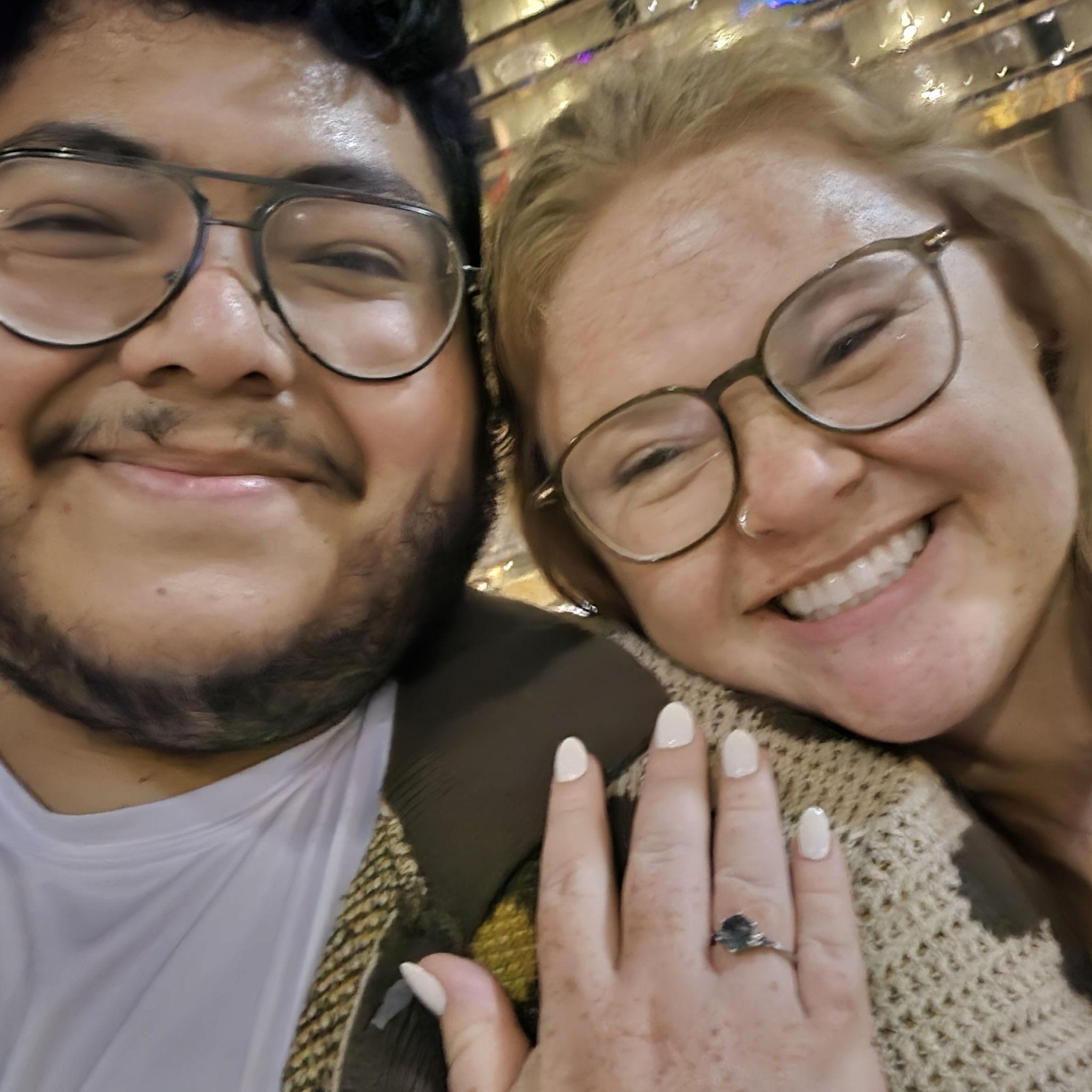 The day we got engaged