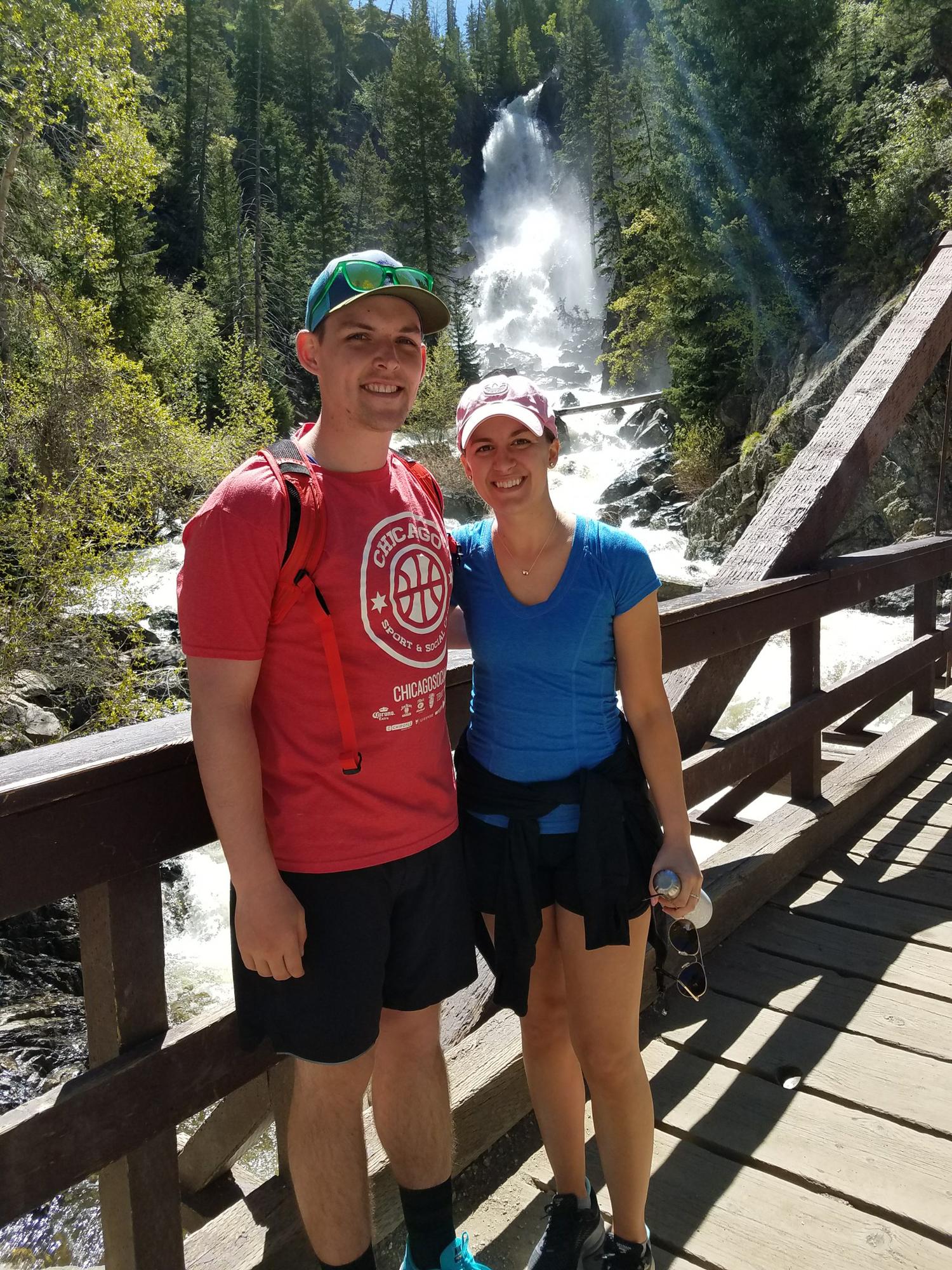 Fish Creek Falls in Steamboat, CO