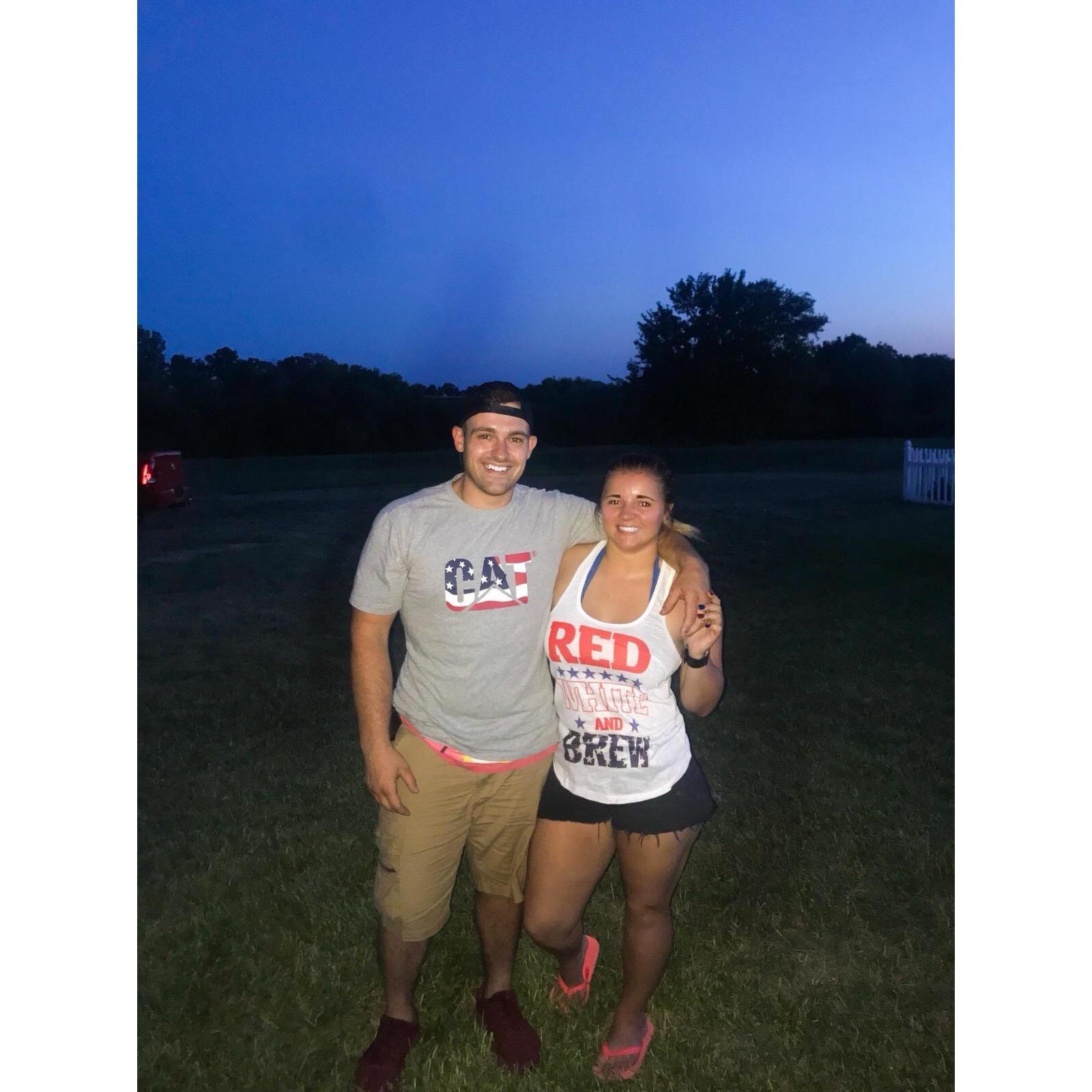 first 4th of July together!