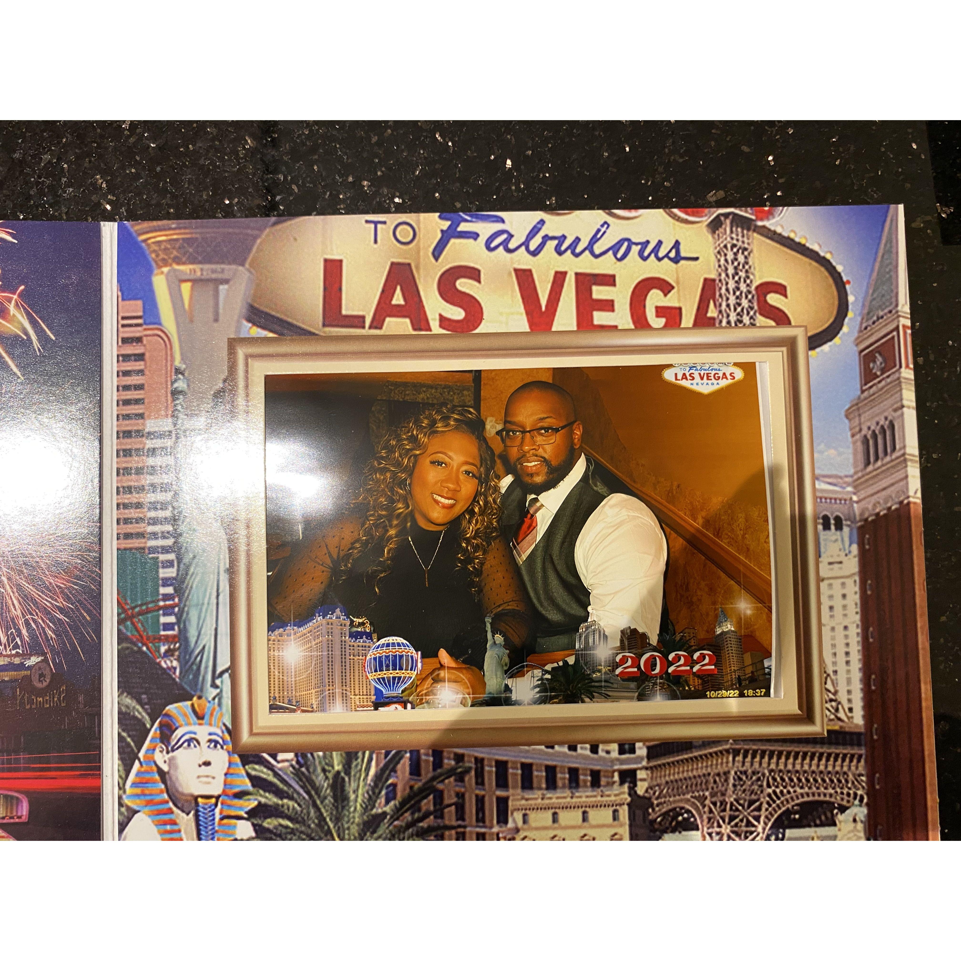 What Erica THOUGHT was a birthday trip to Las Vegas.