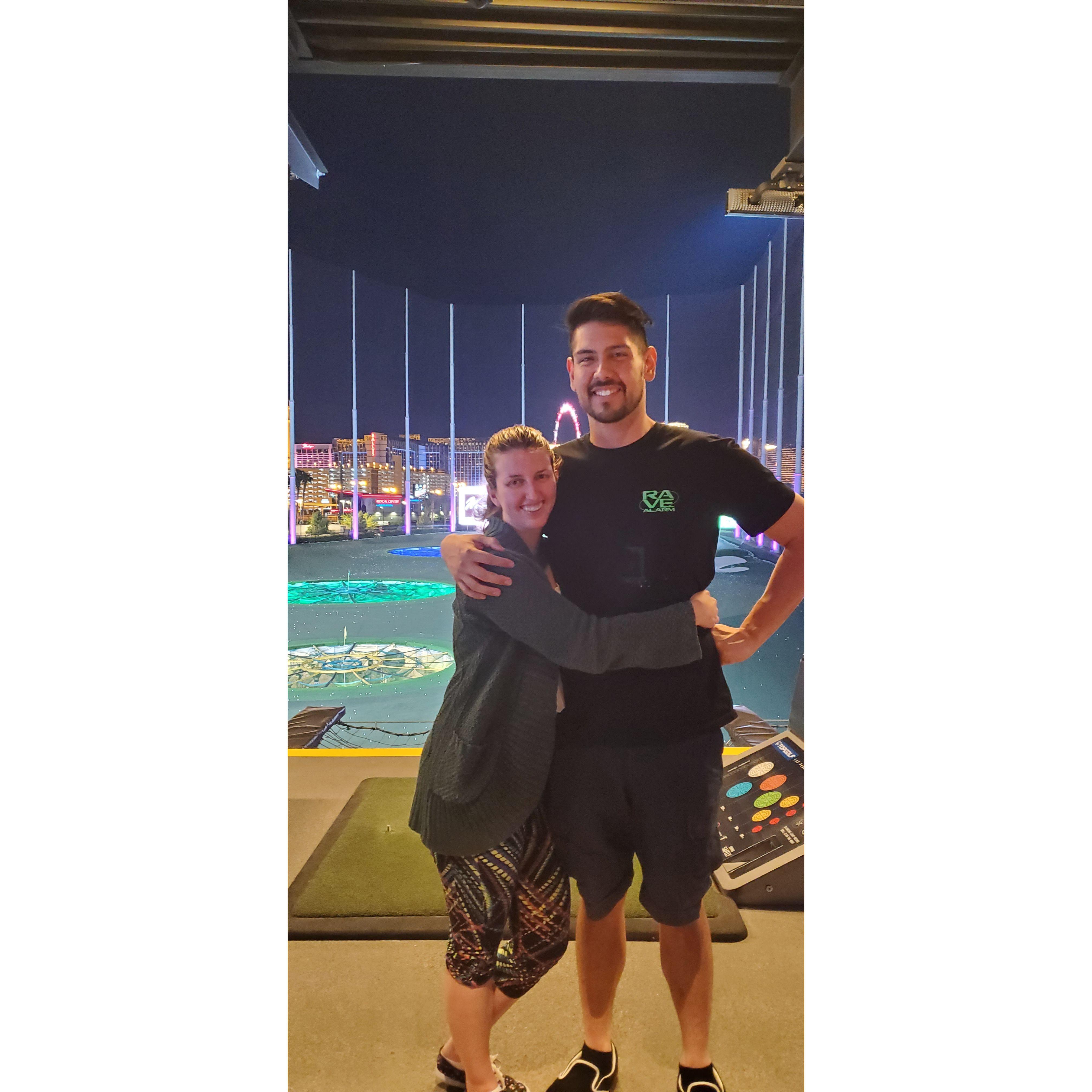 Top golf in Las Vegas