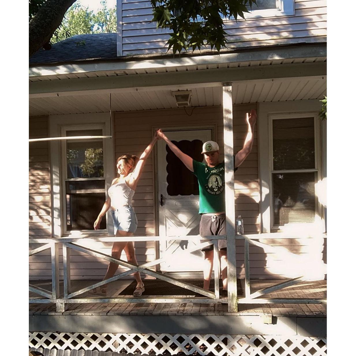 August 2022: First home together.