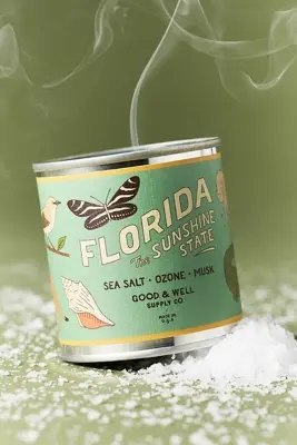 Good & Well Supply Co. Fresh Florida Tin Candle