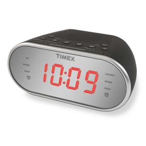 Timex® Dual Alarm AM/FM Clock Radio in Black