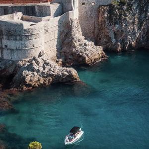 Ferry from Dubrovnik to Split, Croatia