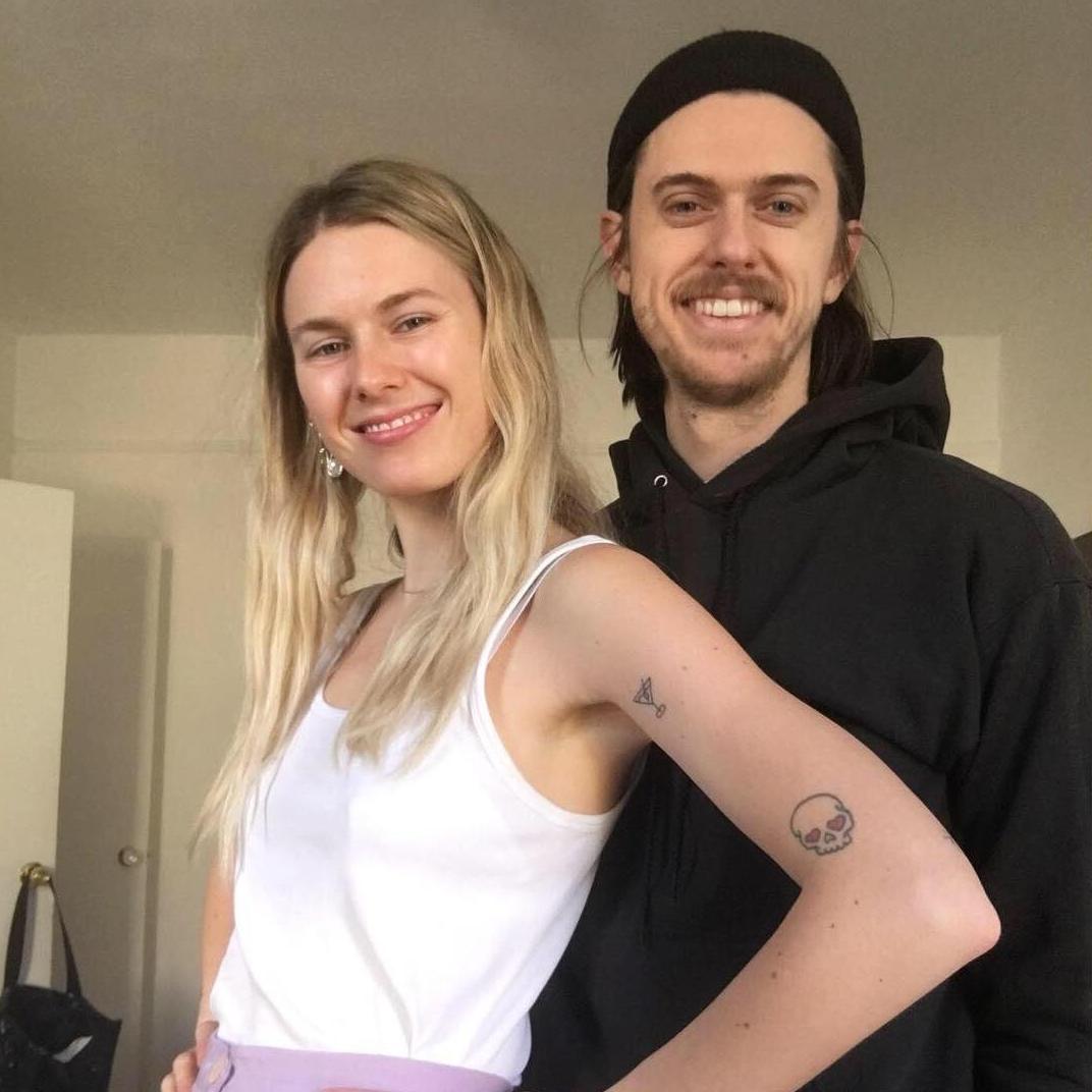 Self timer engagement photo.