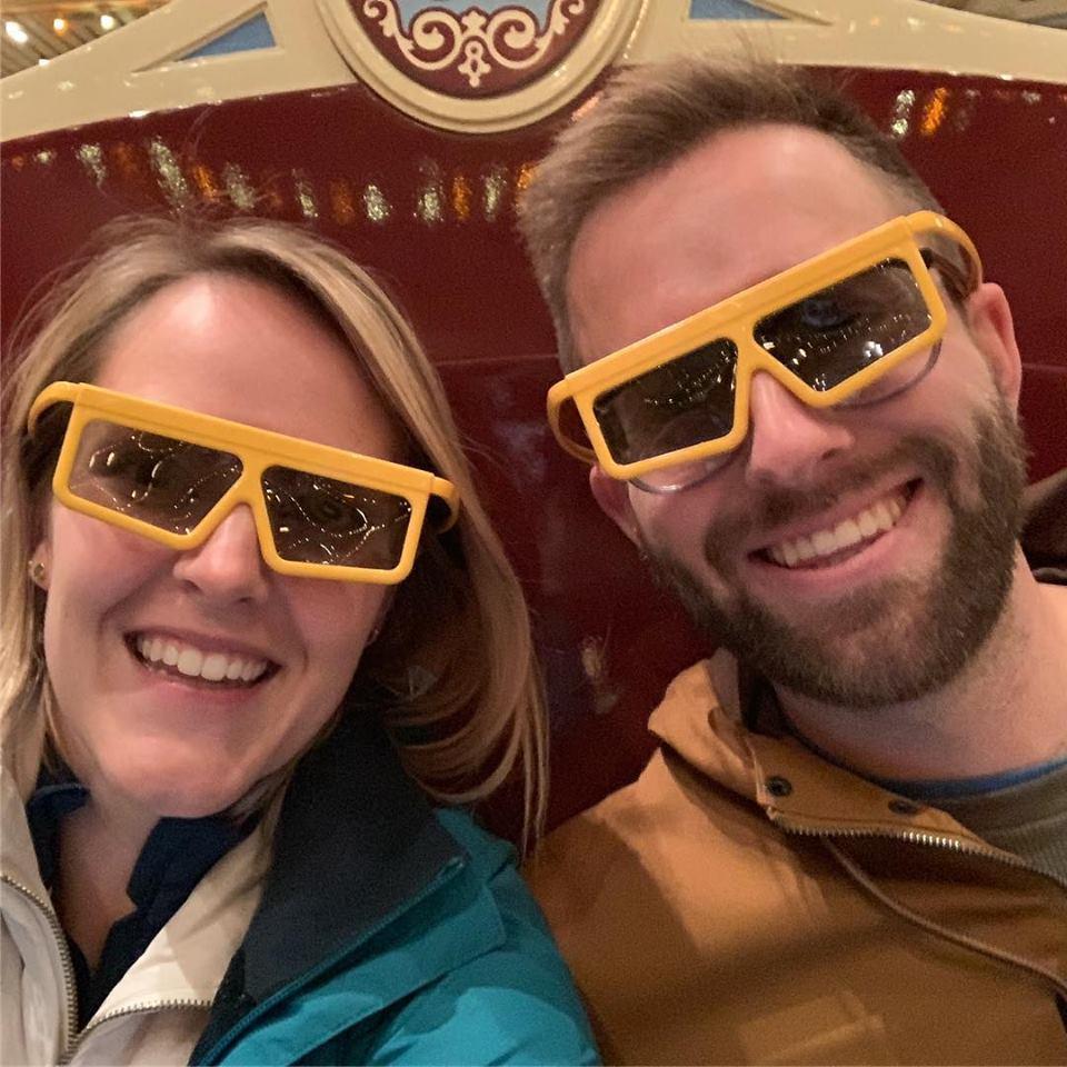 Toy Story Mania at Disney California Adventure Park. Highly recommend this ride despite scary wait times - worth the fast pass.