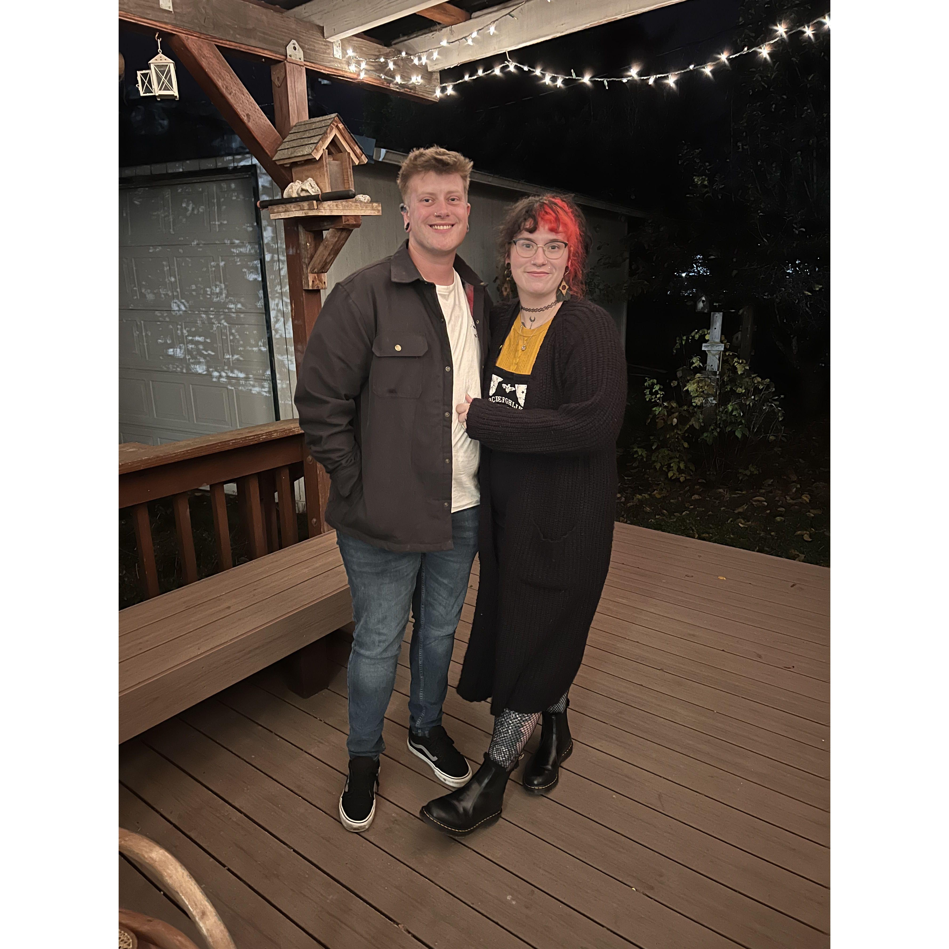 Our first anniversary