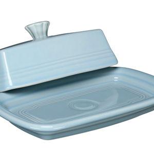 Extra Large Covered Butter Dish 8 1/8 Inch x 5 1/8 Inch